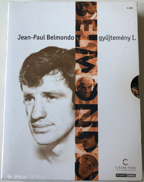 Jean-Paul Belmondo gyűjtemény I. 5 DVD BOX Jean-Paul Belmondo Collection I. / L'inconnu dans la maison, Le Corps de mon ennemi, Les Morfalous, L'alpagueur, L'Héritier / Idegen a házban, Ellenségem holtteste, Az arany bűvöletében, A fejvadász, Az örökös (5999544702448)