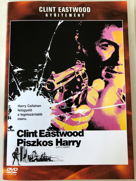 Dirty Harry DVD 1971 Piszkos Harry / Directed by Don Siegel / Starring: Clint Eastwood, Harry Guardino, Reni Santoni, Andy Robinson (5999048907219)