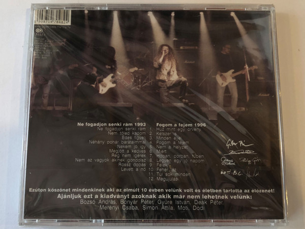 Southern Special ‎– Ne Fogadjon Senki Rám, Fogom A Fejem 1996 / Crossroads Records Audio CD 2001 / CRCD 048-2