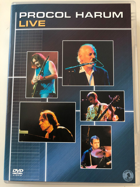 Procol Harum DVD 2002 Live / Directed by Robert Garofalo / Bringing home the Bacon, Memorial Drive, A salty dog, As Strong as Samson / Special features, Biographies, Procol Harum: Uninhibited (5060018706276)