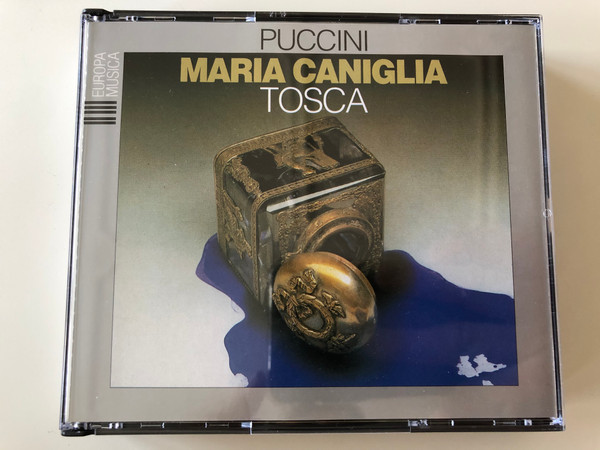 Puccini - Maria Caniglia - Tosca / Europa Musica 2x Audio CD 1995 Stereo / 051 058