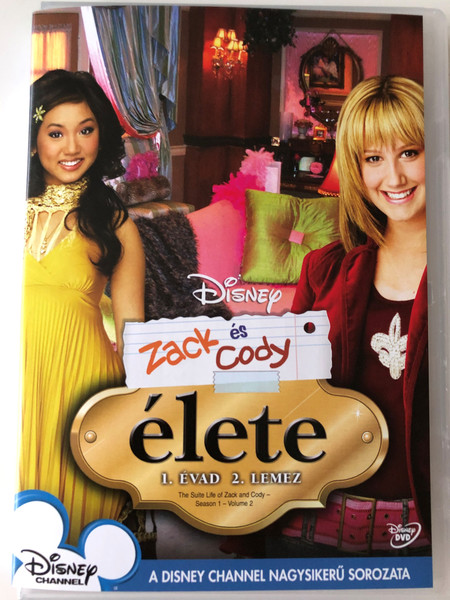 The Suite Life of Zack & Cody - Season 1 - Vol 2. DVD 2005 Zack és Cody Élete 1. Évad 2 lemez / Created by Danny Kallis, Jim Geoghan / Starring: Cole Sprouse, Dylan Sprouse, Brenda Song, Ashley Tisdale, Kim Rhodes / Disney's Big Hit Sitcom (5996255731514) 