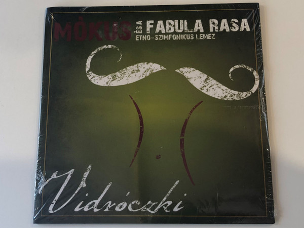 Mókus És A Fabula Rasa ‎– Vidróczki / Gryllus Audio CD 2016 / GCD 168