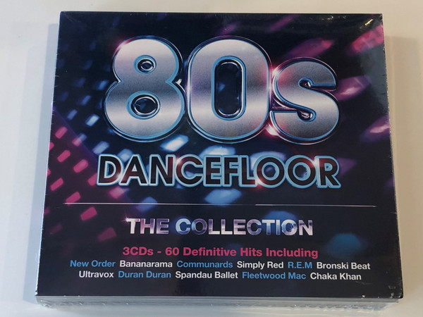 80s Dancefloor - The Collection / 3CDs - 60 Definitive Hits Including / New Order, Bananarama, Communards, Simply Red, R. E. M., Bronski Beat, Ultravox, Duran Duran, Spandau Ballet / Rhino Records 3x Audio CD 2014 / 825646305353