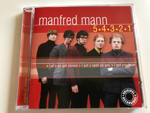 Manfred Mann ‎– 5-4-3-2-1 / Let's Go Get Stoned, I Put a Spell on You, I Got You Babe / Pure Gold ‎Audio CD 2002 / GO 793462