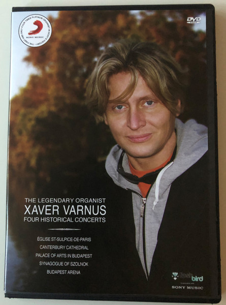 The Legendary Organist Xaver Varnus Four Historical Concerts DVD / Église Saint-Sulpice in Paris / Palace of Arts in Budapest / Synagogue Gallery of Szolnok / In the Canterbury Cathedral