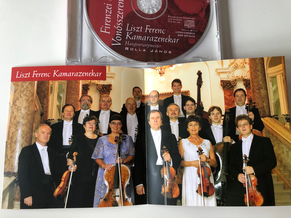 Pjotr Csajkovszkij - Firenzei Emlék Op. 70, Vonósszerenád Op. 48 / Liszt Ferenc Kamarazenekar / Hangversenymester: Rolla Janos / MKB Ltd. ‎Audio CD 2003 / LCFO 013
