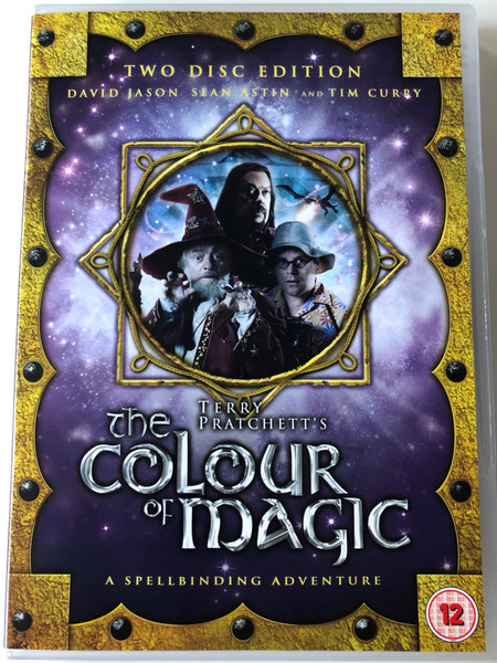 Terry Pratchett's The Colour of Magic DVD 2008 A spellbinding Adventure / Two Disc Edition / Directed by Vadim Jean / Starring: David Jason, Sean Astin, Tim Curry, Christopher Lee (5039036039017)