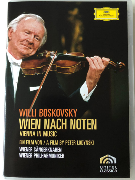 Willi Boskovsky - Wien nach Noten DVD 2007 Vienna in Music / A Film by Peter Lodynski / Wiener Sängerknaben, Wiener Philharmoniker / Deutsche Grammophon (044007343722)