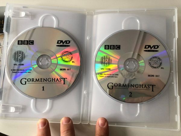 Gormenghast 2 x DVD 2000 BBC TV serial / Directed by Andy Wilson / Starring: Jonathan Rhys Meyers, Celia Imrie, Ian Richardson, Neve McIntosh (5014503101725)