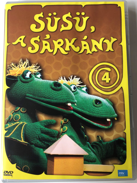 Süsü a Sárkány 4 DVD 1977 Hungarian TV cartoon series / Directed by Szabó Attila / Written by Csukás István / Episode 6-7 (5999884697015)