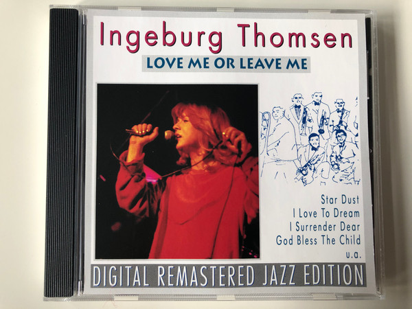 Ingeburg Thomsen ‎– Love Me Or Leave Me / Star Dust, I Love To Dream, I Surrender, Dear, God Bless The Child, u.a. / Digital Remastered Jazz Edition / Pastels ‎Audio CD 1995 / CD 20.1657