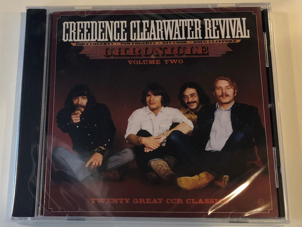 Creedence Clearwater Revival ‎– Chronicle Volume Two / John Fogerty, Tom Fogerty, Stu Cook, Doug Clifford / Twenty Great CCR Classics / Fantasy ‎Audio 1991 / 0025218000321