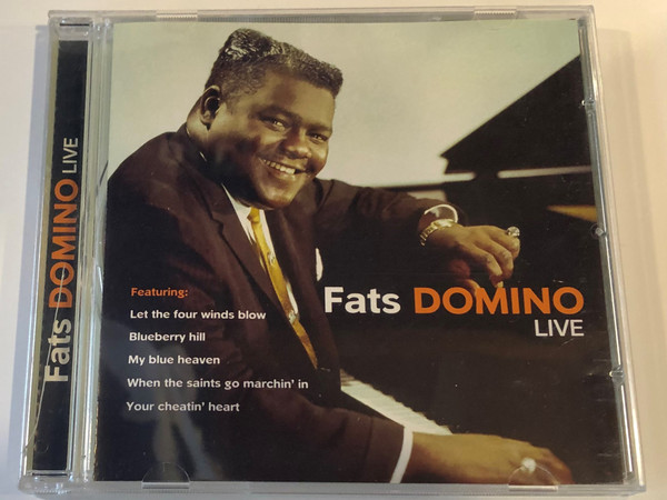 Fats Domino Live / Featuring: Let The Four Winds Blow, Blueberry Hill, My Blue Heaven, When The Saints Go Marchin' In, Your Cheatin' Heart / Play 24-7 ‎Audio CD 2007 / 5051503106619