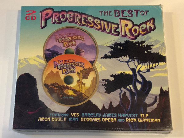 The Best Of Progressive Rock / Featuring: Yes, Barclay James Harvest, ELP, Amon Duul II, Man, Beggars Opera and Rick Wakeman / Prism Leisure ‎2x Audio CD 2004 / PLATBX 2261