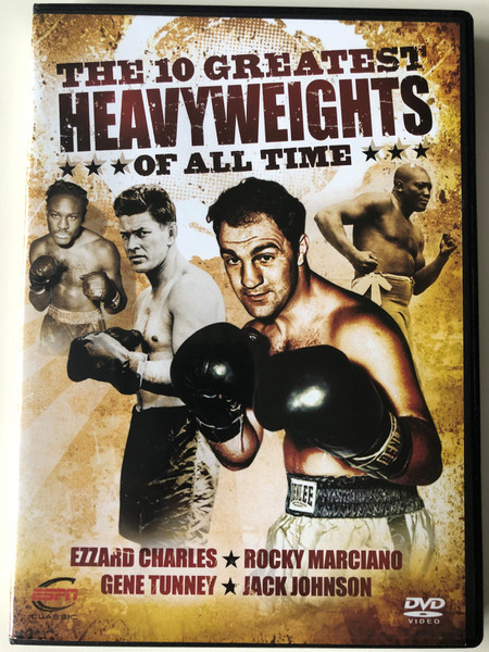 The 10 Greatest Heavy Weights of all time Vol 2 DVD 2010 Ezzard Charles - Rocky Marciano - Gene Tunney - Jack Johnson / ESPN Enterprises / Disc 2 of 6 (BoxingDVD2)