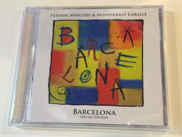 Freddie Mercury & Montserrat Caballé ‎– Barcelona (Special Edition) / Mercury Songs Ltd. Audio CD 2012 / 371 140 6