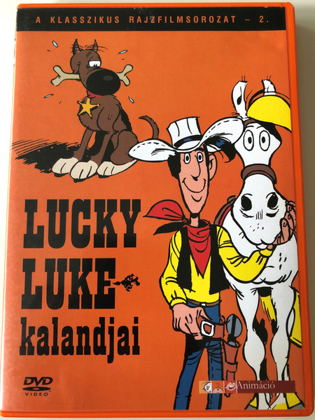Lucky Luke TV Series Vol 2 DVD 1983 Lucky Luke kalandjai 2. / Directed by Joseph Barbera, William Hanna / Starring: William Callaway, Rick Dees, Bob Holt, Mitzi McCall / 4 episodes (5999544243033.)