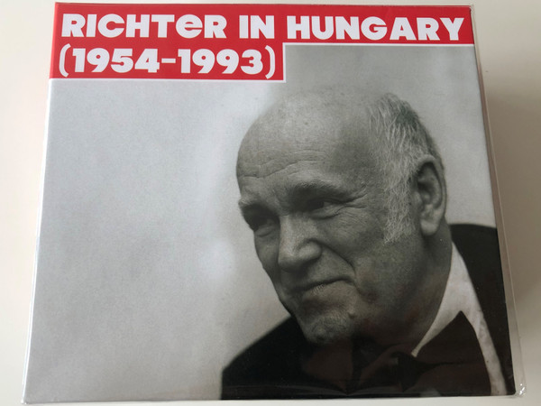 Richter in Hungary (1954-1993) 14 CD Box Set / Audio CD pack / Selected by Dezső Ránki, pianist / Budapest Music Center Records 2009 / BMC CD 171 (5998309301711)