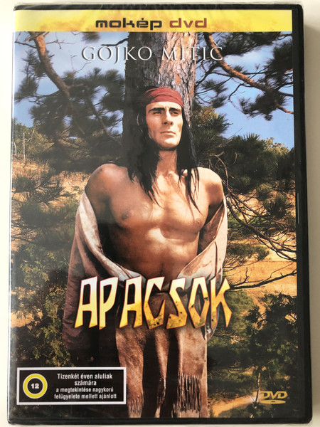 Apachen DVD 1973 Apacsok / Directed by Gottfried Kolditz / Starring: Gojko Mitič, Milan Beli, Colla Rautu, Leon Niemczyk, Gerry Wolff (5996357330035)