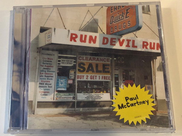 Paul McCartney ‎– Run Devil Run / MPL Audio CD 1999 / 5223512