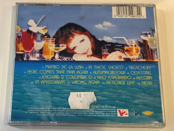 Kirsty MacColl ‎– Tropical Brainstorm / V2 ‎Audio CD 2000 / 707.0987.2