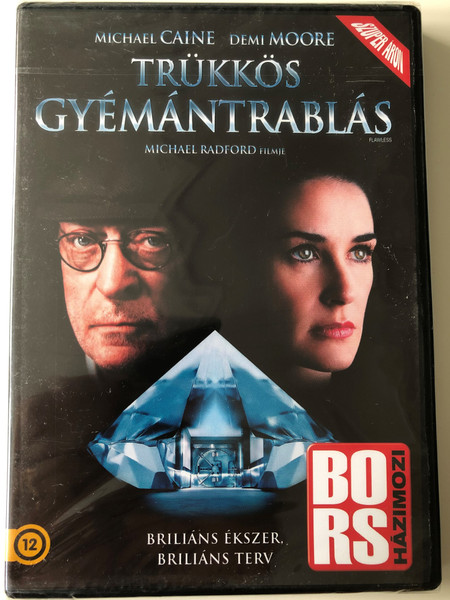 Flawless DVD 2007 Trükkös gyémántrablás / Directed by Michael Radford / Starring: Michael Caine, Demi Moore (5999075604082)