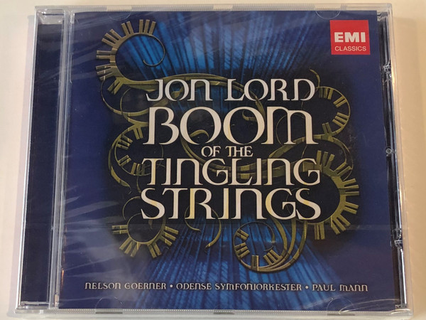 Jon Lord ‎– Boom Of The Tingling Strings / Nelson Goerner, Odense Symphoniorkester, Paul Mann / EMI Classics ‎Audio CD Stereo 2008 / 094639052820