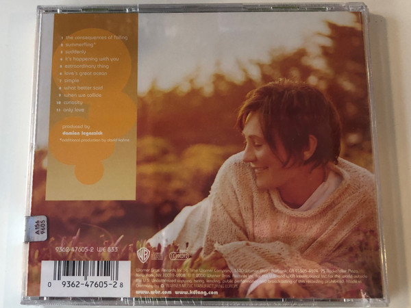 k.d. lang ‎– Invincible Summer / Featuring ''Summerfling, the consequences of falling & extraordinary thing'' / Warner Bros. Records ‎Audio CD 2000 / 9362-47605-2