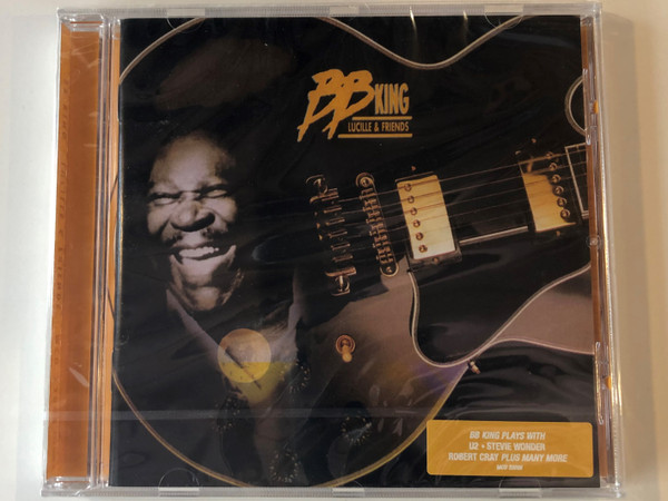 B.B. King ‎– Lucille & Friends / B.B. King plays with U2, Stevie Wonder, Robert Cray plus many more / MCA Records ‎Audio CD 1995 / MCD 33008