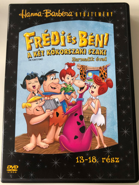 The Flintstones Season 3 Disc 3 DVD 1966 Frédi és Béni A két kőkorszaki szaki / Season 3 / Harmadik évad / Episodes 13-18 / / Hanna-Barbera / Animated Classic (5999048907868)