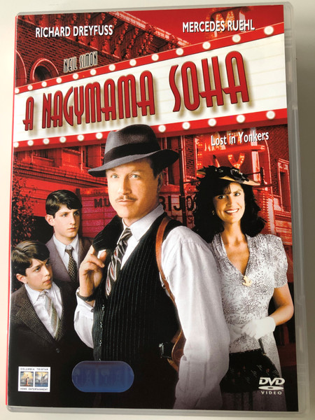 Lost in Yonkers DVD 1993 A nagymama soha / Directed by Martha Coolidge / Starring: Richard Dreyfuss, Mercedes Ruehl, Irene Worth, David Strathairn (5999010447019)