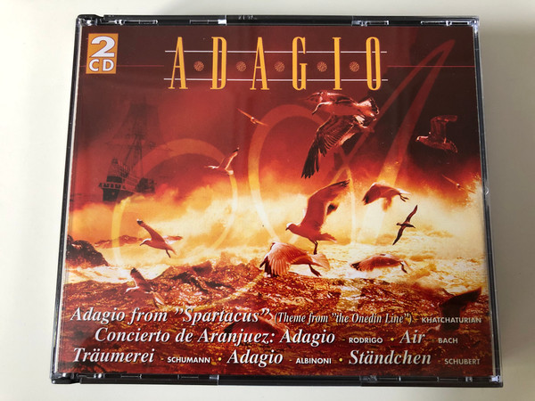 Adagio / Adagio from ''Spartacus'' (Theme from ''the Onedin Line'') - Khatchaturian / Concierto de Aranjuez: Adagio - Rodrigo / Air - Bach / Traumerei - Schumann / Adagio - Albinoni / Stanchen - Schubert / Digital Concerto ‎2x Audio CD 1996 / CCT 2 - 819