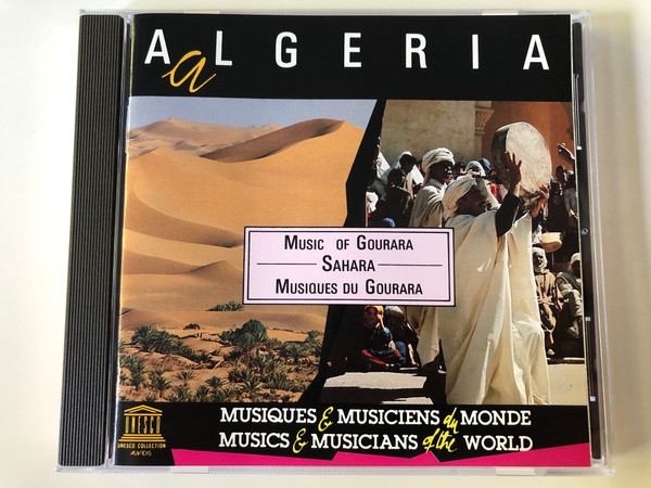 Algeria - Sahara: Music Of Gourara / Musics & Musicians of the World / Auvidis Audio CD 1991 Stereo / D 8037