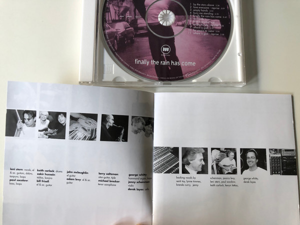 Leni Stern ‎– Finally The Rain Has Come / Metalimbo Records ‎Audio CD 2003 / EFA CD 06364-2