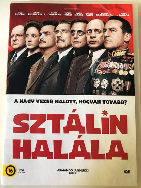 The Death of Stalin DVD 2017 Sztálin halála / Directed by Armando Iannucci / Starring: Steve Buscemi, Simon Russell Beale, Paddy Considine, Rupert Friend (5996471003365)