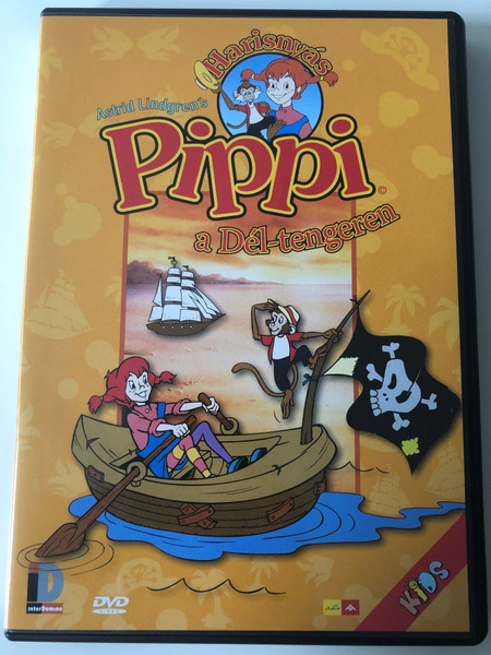 Pippi Longstocking 1997 Pippi's Adventure in the South Sea / Harisnyás Pippi a Dél-tengeren / Directed by Olle Hellbom / Pippi Långstrump på de sju haven / Starring: Inger Nilsson, Maria Persson, Pär Sundberg (5999554650456)