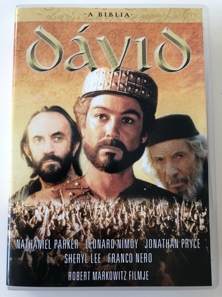 The Bible: David DVD 1997 A Biblia: Dávid / Directed by Robert Markowitz / Starring: Nathaniel Parker, Leonard Nimoy, Jonathan Pryce, Sheryl Lee (5999546332445)