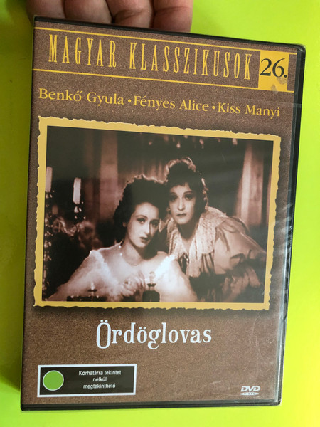 Ördöglovas DVD 1943 / Directed by Hamza D. Ákos / Starring: Fényes Alice, Kiss Manyi, Sulyok Mária / Magyar klasszikusok 26. / Hungarian B&W Classic (5999551920729)
