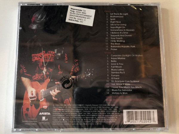 Multi Dimensional Warrior - Santana ‎/ Columbia 2x Audio CD 2008 / 886971020427