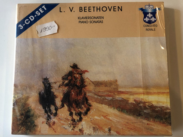 L. V. Beethoven - Klaviersonaten - Piano Sonatas / Concerto Royale 3x Audio CD 2001 / 206211-360