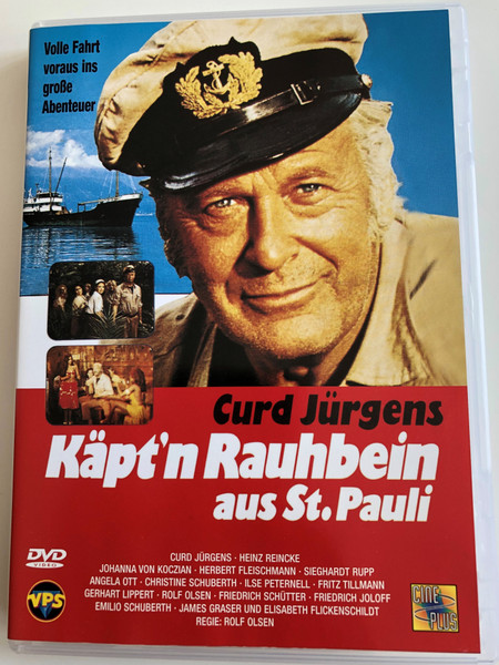 Käpt'n Rauhbein aus St. Pauli DVD 1971 Nurses for Sale / Directed by Rolf Olsen / Starring: Curd Jürgens, Heinz Reincke, Johanna Von Koczian (4014363386004)