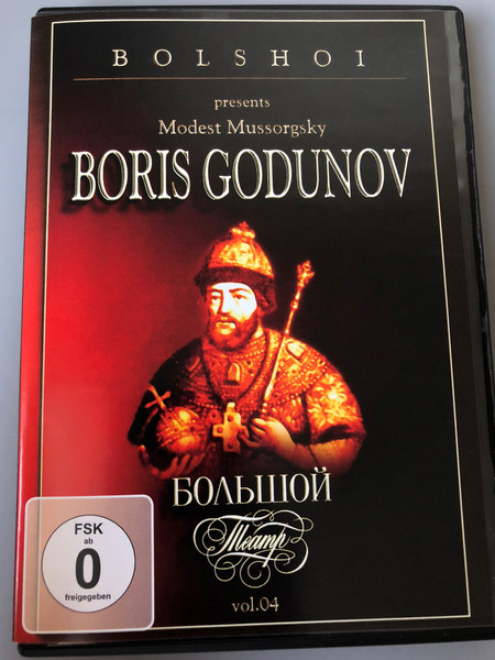 Bolshoi presents Modest Mussorgsky - Boris Godunov DVD 1978 / Болшои Театр VOL 04 / ABC Entertainment - Zyx Music / CLA DVD 04 (090204814497)