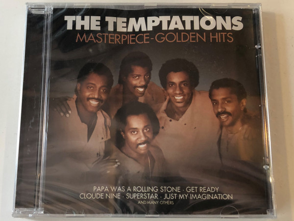 The Temptations ‎– Masterpiece-Golden Hits / Papa Was A Rolling Stone, Get Ready, Cloude Nine, Superstar, Just My Imagination and many others / Eurotrend Audio CD / CD 142.018