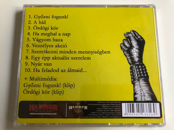 Edda Művek ‎– 10. - Győzni Fogunk! / 10 ev - 10 lemez / Hammer Records Audio CD 2010 / HMRCD 089