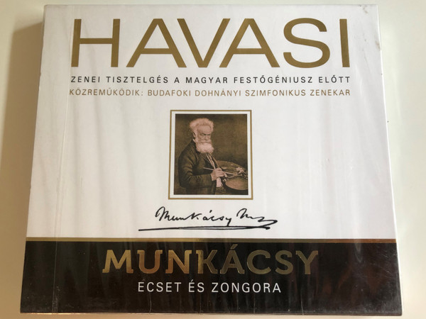 Havasi ‎– Munkácsy - Ecset És Zongora / Zenei Tisztelges A Magyar Festogeniusz Elott. Kozremukodik: Budafoki Dohnanyi Szimfonikus Zenekar / Audio CD 2012 / 5998618405209