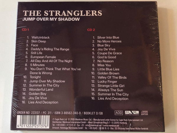 The Stranglers ‎– Jump Over My Shadow / Ambitions 2x Audio CD 2005 / 223137-311