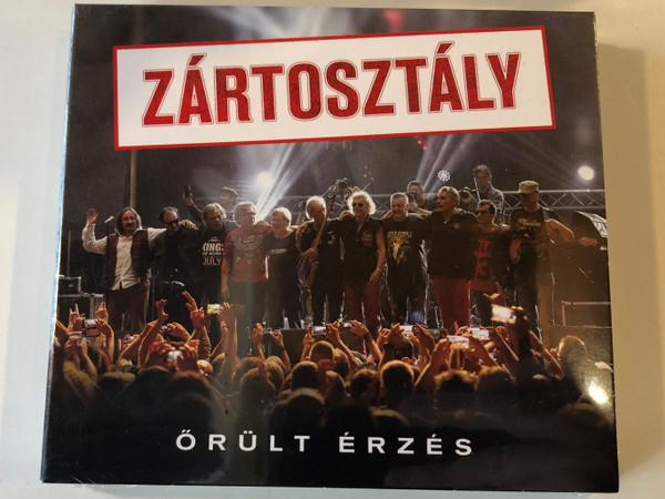 Zártosztály ‎– Őrült Érzés / Hammer Records 2x Audio CD + DVD 2018 / 5999566220708