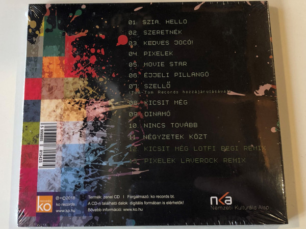 Zaporozsec ‎– Pixelek / KO Records ‎Audio CD 2018 / 5999885815425