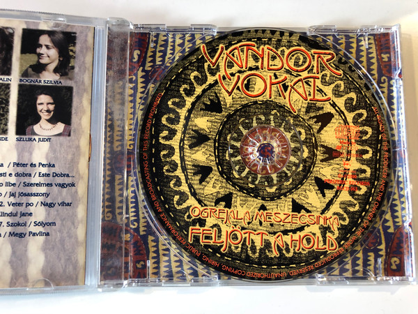 Ogrejala Meszecsinka - Vándor Vokál ‎– Feljött A Hold / Periferic Records Audio CD 2000 / BGCD 063